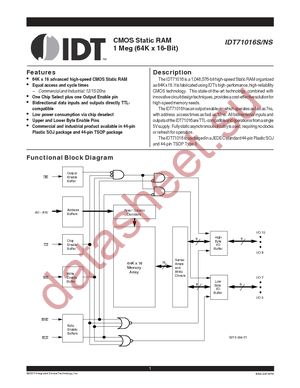 71016S12YG datasheet  